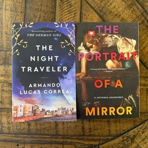The Night Traveler & The Portrait of a Mirror Paperback Book Duo